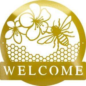 WELCOME BEE GLOSS GOLD NUGGET